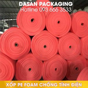 Xốp PE Foam chống tĩnh điện - Vật Liệu Đóng Gói Dasan Packaging - Công Ty TNHH Dasan Packaging